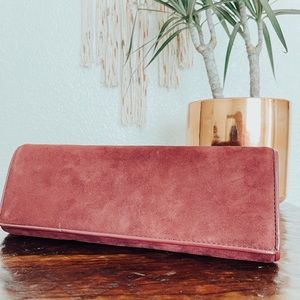 Burgundy Aldo Clutch
